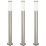  Stupić za zidne lampe 3 kom 80 cm od nehrđajućeg čelika IP44 | shoptok.hr