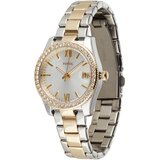 Fossil Analogni sat 'Scarlette Mini' zlatno žuta / srebro | shoptok.hr