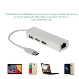 Tip CHUB 4 u 1 RJ45 100M LAN + 2*USB 2.0 + 1*USB 3.0