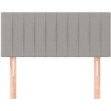  Posteljno vzglavje svetlo sivo 100x5x78/88 cm blago, (20736565) | Shoptok.si