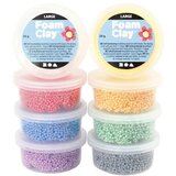 Artmie Sestavina za modeliranje iz penaste gline z velikimi kroglicami - 8x20g | Shoptok.si