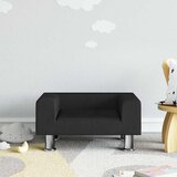  Dječja fotelja crna 50 x 40 x 26,5 cm baršunasta | shoptok.hr