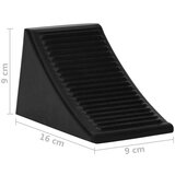 vidaXL Zagozde za kolesa 4 kosi 16x9x9 cm guma | Shoptok.si