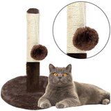  Grebalica za mačke – Toranj 40 cm x 30 cm, tamno smeđa | shoptok.hr