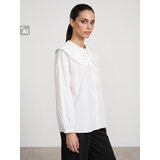 Sinsay Pamučna košulja s puf rukavima | shoptok.hr