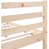  Posteljni okvir iz trdnega lesa 135x190 cm 4FT6, (20644790) | Shoptok.si