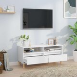 vidaXL TV omarica bela 100x34,5x44,5 cm inženirski les | Shoptok.si