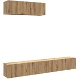  Komplet 3 kosov stenske TV omarice Artisan Oak 100x30x30 cm, (22064776) | Shoptok.si