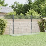 Kavez za zečeve srebrni 105 x 300 x 120 cm od pocinčanog čelika | shoptok.hr