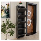 Hanah home Ormar za cipele 5 Piece Metal Anthracite | ePonuda.com