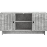 TV ormar 102 x 34,5 x 50 cm Betonska siva Konstruirano drvo | shoptok.hr