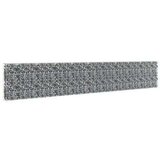  Gabionski zid s poklopcima od pocinčanog čelika 600 x 30 x 100 cm | shoptok.hr