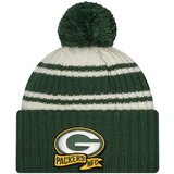 New Era Green Bay Packers 2022 Official Sideline Sport Cuffed Pom zimska kapa Cene