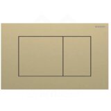Geberit Sigma40 Square Tipka za dvokoličinsku tehniku ispiranja brušeni mesing easy-to-clean 115.629.QF.1 | ePonuda.com