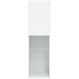 TV ormarići s LED svjetlima 2 kom bijeli 30,5 x 30 x 102 cm | shoptok.hr