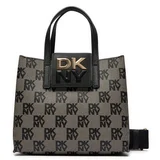 Dkny Ročna torba Faye Sm Satchel R42D5E40 Črna