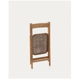 Kave Home Leseni vrtni stol v naravni barvi Dandara - | Shoptok.si