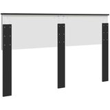  Uzglavlje s uzglavljem Crni hrast 150 cm Konstruirano drvo | shoptok.hr