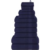 vidaXL 12-dijelni set ručnika modri 360 gsm 100 % pamuk | shoptok.hr