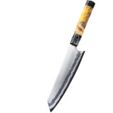 IZMAEL Damaskasti kuhinjski nož FU-27632 - Kiritsuke / Crna / Žuta | shoptok.hr