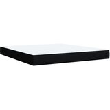  Krevet s oprugama i madracem crni 180x200 cm od tkanine | shoptok.hr