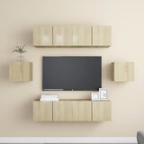 The Living Store Komplet TV omaric 6-delni sonoma hrast iverna plošča - Komplet TV Omaric, (21374829) | Shoptok.si