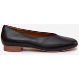 Boto Women's Ballet Flats Made of Eco Leather with Flat Heel Black Olyssia | shoptok.hr