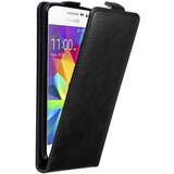 Cadorabo Ohišje, združljivo z Samsung Galaxy GRAND PRIME v nočna črna - Zaščitni ovitek v obliki flipa z magnetnim zapiranjem, (20562100) | Shoptok.si