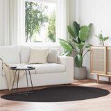  Tepisi za područja HUARTE Crna 140 x 200 cm Poliester | Eponuda.com