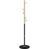  Stalak za kapute crni 172 cm od željeza obloženog prahom | shoptok.hr