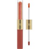 Dolce &amp;amp; Gabbana Make It Double! Lip Tint &amp;amp; Gloss Duo dugotrajni ruž i sjajilo za usne 2 u 1 nijansa 01 Orange Squeeze - Warm Nude &amp;amp; Orange Shimmer 2x2 m Slike