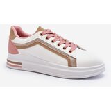 Kesi Beige women's sneakers with Elnami glitter | shoptok.hr