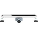  Odvod za tuš s staklenim poklopcem i 360° sifonom Crna 50 cm | shoptok.hr