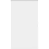 vidaXL rolo zatemnjena bela 140x210cm širina tkanine 136,6cm poliester | Shoptok.si