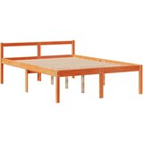  Krevet s regalom za knjige bez madraca 140 x 190 cm od borovine | shoptok.hr