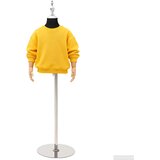  Podesivi Maneken 120-157 cm s Postoljem Uniseks PP Crna | shoptok.hr