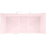vidaXL Papirnate vrećice 250 kom s ručkama ružičaste 26x12x35 cm | shoptok.hr