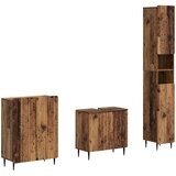 Set za kupaonicu od 3 dijela ZWOLLE Staro drvo | shoptok.hr