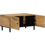  The Living Store Klubska mizica 80x50x40 cm trden mangov les - Klubska Mizica, (21448398) | Shoptok.si