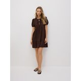 Reserved LADIES` DRESS - smeđi | shoptok.hr