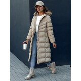 DStreet Płaszcz zimowy damski LUXWARM beżowy | Shoptok.si