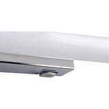  LED zidna lampa u sjajno srebrnoj boji Mattimo – | shoptok.hr
