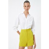 Koton Women's Lemon Yellow Shorts &; Bermuda Cene