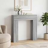  Okvir za kamin Siva Sonoma 102 x 18 x 100,5 cm Slike