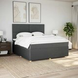  Okvir kreveta s oprugama i madrac svjetlosivi 180x200cm tkanina | shoptok.hr