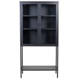 Venture Home vitrina Misha 35 × 150 × 75 cm, crna | shoptok.hr