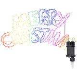vidaXL Božični znak med 240 LED večbarvno 100 x 50 cm PVC, (5000075041) | Shoptok.si