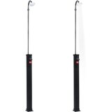  Vrtni solarni tuš crni 215 cm 8 L | shoptok.hr