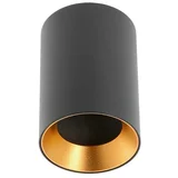 Plafonski LED reflektor AERO OK GU10 IP20 crni