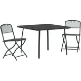 vidaXL Zunanji pohištveni set 3 pcs Antracit Železo in Jeklo, (5000293805) | Shoptok.si